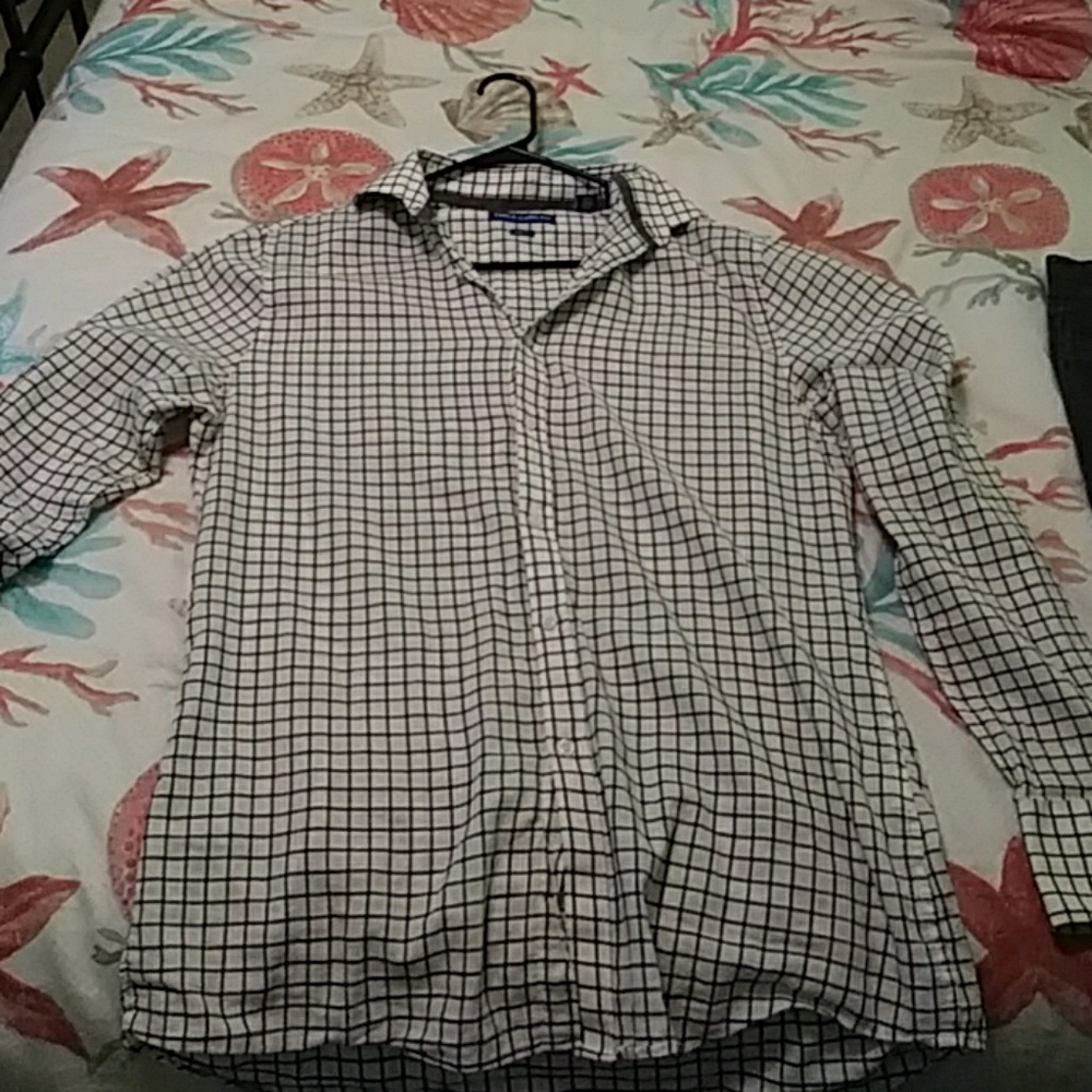 Mens button dress shirt
